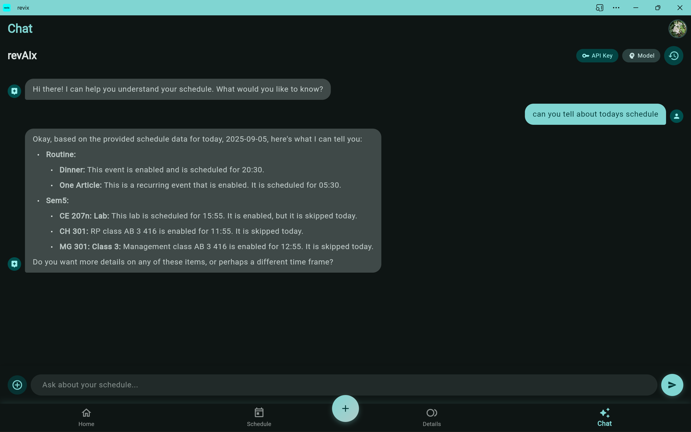 AI Assistant Dark